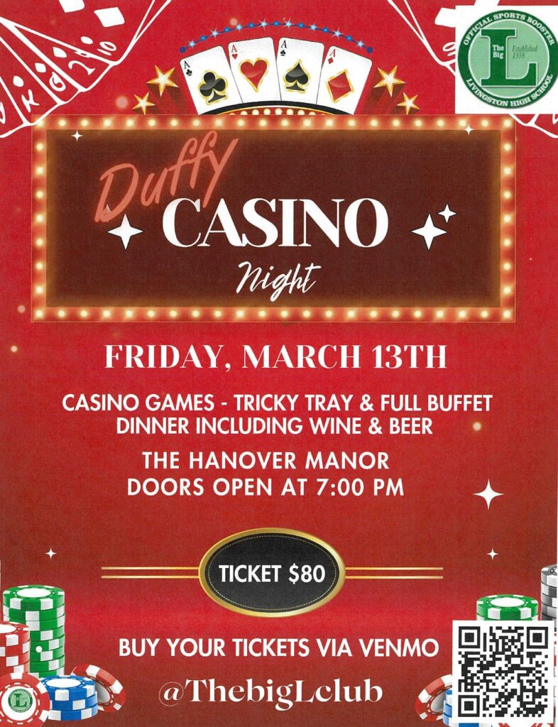 Duffy Casino Night 2026
